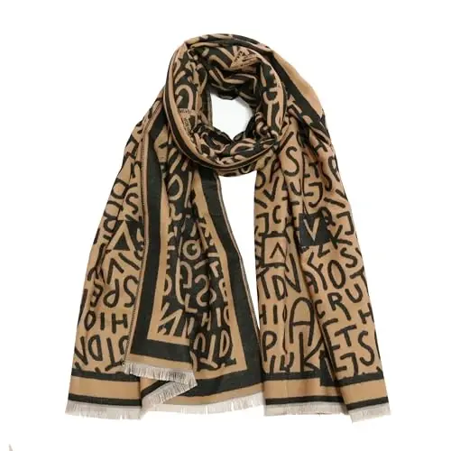 JERLA CasModazoneere Feel Scarf winter warm large soft Shawl wrap Scarf for women - 1