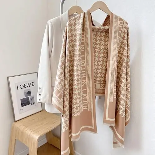 JERLA CasModazoneere Feel Scarf winter warm large soft Shawl wrap Scarf for women - 4