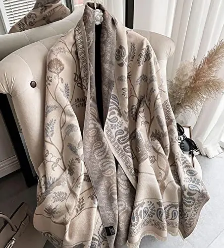JERLA CasModazoneere Feel Scarf winter warm large soft Shawl wrap Scarf for women - JERLA (1)