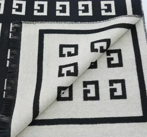 JERLA CasModazoneere Feel Scarf winter warm large soft Shawl wrap Scarf for women - 4