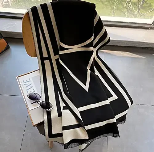 JERLA CasModazoneere Feel Scarf winter warm large soft Shawl wrap Scarf for women - 5