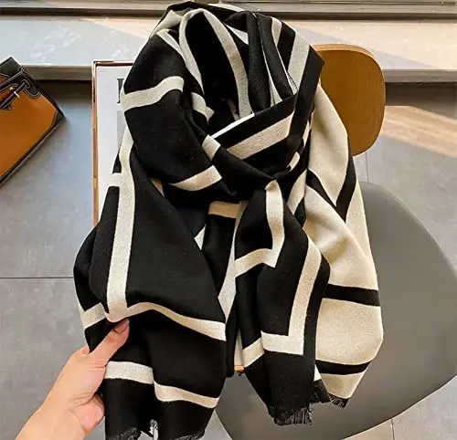 JERLA CasModazoneere Feel Scarf winter warm large soft Shawl wrap Scarf for women - 4