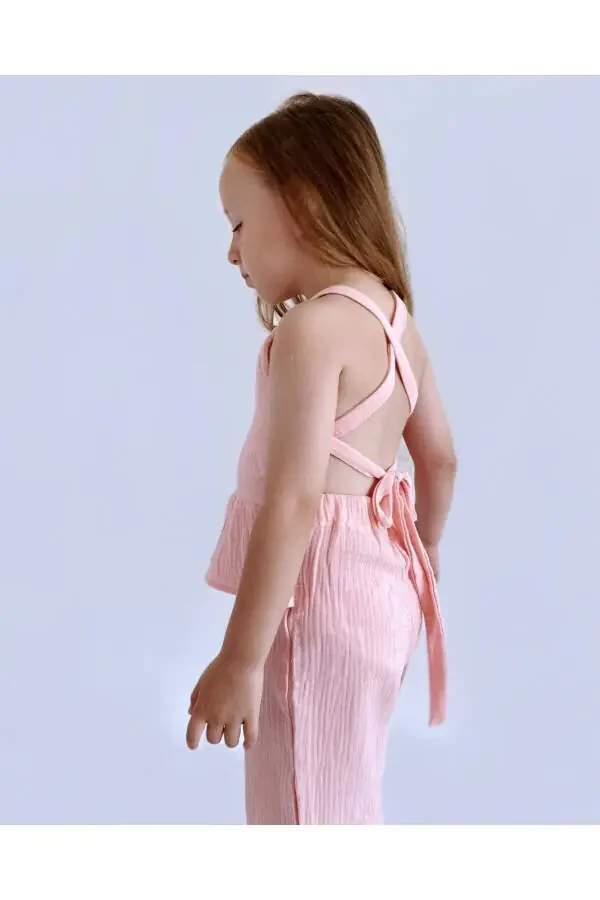 Jesika Muslin Romper for Girls - 2