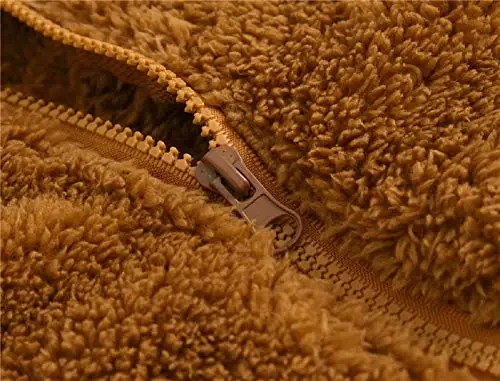 JESKIDS Toddler Girls Boys Fleece Hoody Jacket Zip Up Teddy Coat Warm Winter Outwear - 4