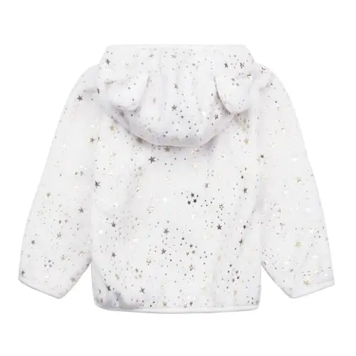 JESKIDS Toddler Girls Boys Fleece Hoody Jacket Zip Up Teddy Coat Warm Winter Outwear - JESKIDS (1)