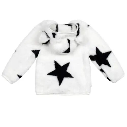 JESKIDS Toddler Girls Boys Fleece Hoody Jacket Zip Up Teddy Coat Warm Winter Outwear - JESKIDS (1)