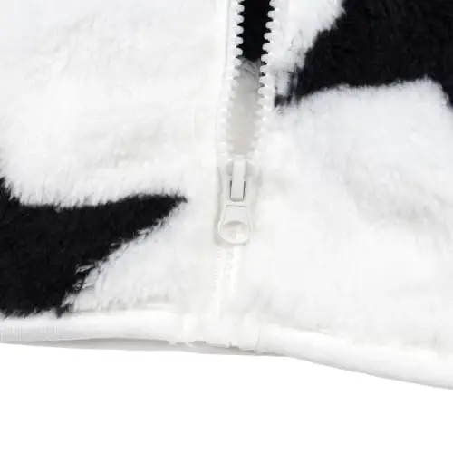 JESKIDS Toddler Girls Boys Fleece Hoody Jacket Zip Up Teddy Coat Warm Winter Outwear - 4