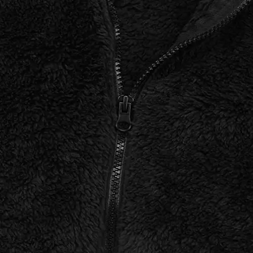 JESKIDS Toddler Girls Boys Fleece Hoody Jacket Zip Up Teddy Coat Warm Winter Outwear - 5
