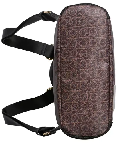 Jessie Mesh Side Pocket Nylon Backpack-Brown Khk - CALVIN KLEIN (1)