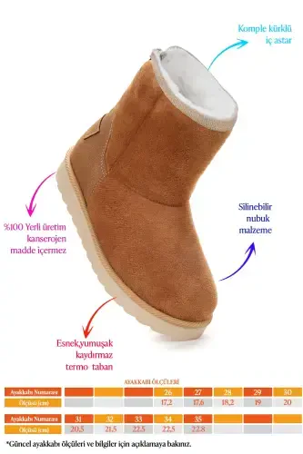 Jessy Zippered Girls' Boots - KIKO KIDS (1)