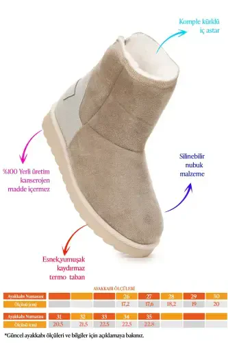 Jessy Zippered Girls Boots - KIKO KIDS (1)