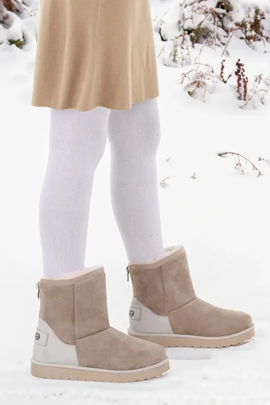 Jessy Zippered Girls Boots - 4