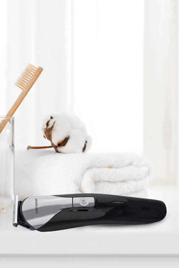 Jest Wired Wireless Stainless Steel Stand Micro Usb 9 in 1 Men's Grooming Set - 3