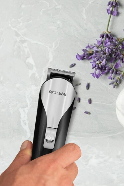 Jest Wired Wireless Stainless Steel Stand Micro Usb 9 in 1 Men's Grooming Set - Modazone (1)