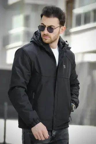 Jestad Water Repellent Hooded Slim Fit Men's Jacket - 4