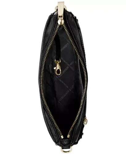 Michael Kors Jet Set Charm North South Nylon Crossbody - Black/Gold - MICHAEL KORS (1)