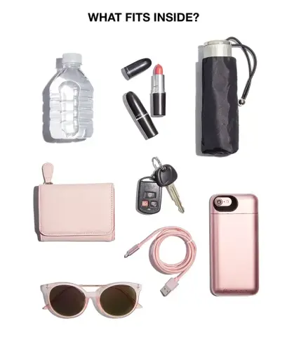 Jet Set Charm North South Crossbody-Navy - 3