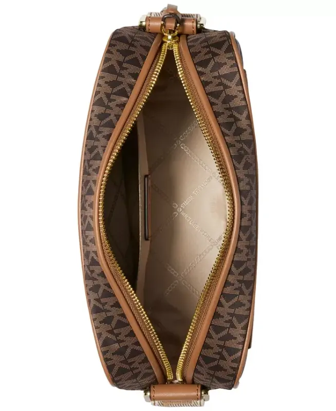 Jet Set Logo East West Nylon Crossbody-Brn/acorn - 3