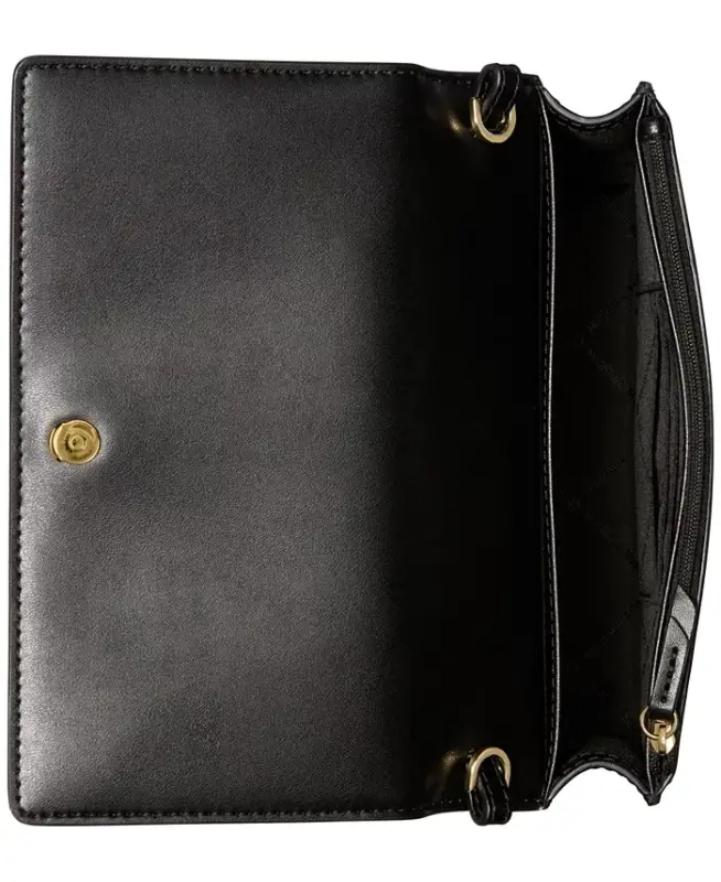 Jet Set Small Calf Hair Flap Chain Crossbody-Husk Multi - 3