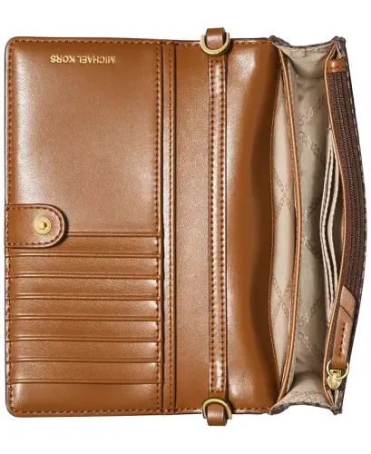 Jet Set Small Logo Crossbody-Brn/acorn - 4