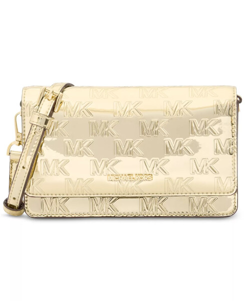 Jet Set Small Phone Crossbody Pale Gold - 1