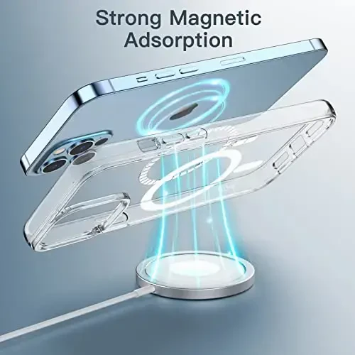 JETech Magnitli Telefon Koruvchi iPhone 12 Pro Max 6.7 dyuym uchun - 3