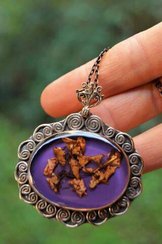 JEWELLERY Dried Flower Women's Necklace - 1