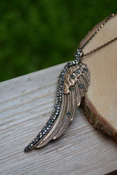 JEWELLERY Handmade Angel Wing Women's Necklace - 7