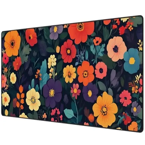 JIALONG Large Gaming Mouse Pad - Extended Desk Mat for Gaming and Office | XXL large size; non-slip rubber base; precision stitched edges；smooth mouse control; fit for gaming & office use - JIALONG