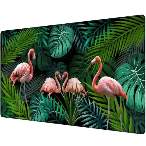 JIALONG Large Gaming Mouse Pad with Non-Slip Rubber Base - XXL Extended Desk Mat for Gaming, Office, and Home - 35.4x15.7 Inches Mousepad - JIALONG