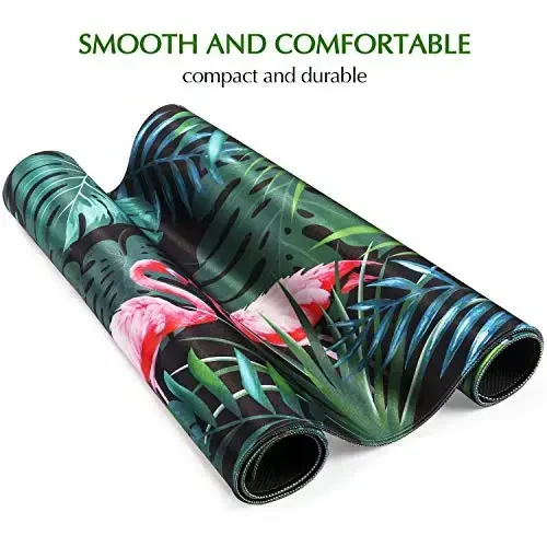 JIALONG Large Gaming Mouse Pad with Non-Slip Rubber Base - XXL Extended Desk Mat for Gaming, Office, and Home - 35.4x15.7 Inches Mousepad - 2