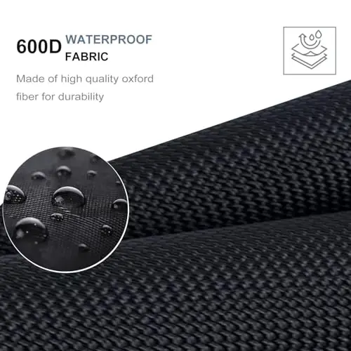 JiatuA Car Trunk Organizer, Car Organizers and Storage Collapsible Multi Compartment Container Box, Adjustable Car Accessories for SUV Sedan Truck, Standard Size, Black - JIATUA