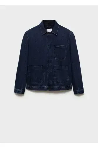 Jiblarli denim kurtka - 6