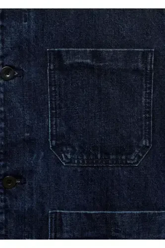 Jiblarli denim kurtka - 8