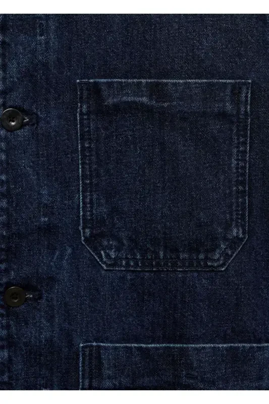 Jiblarli denim kurtka - 8
