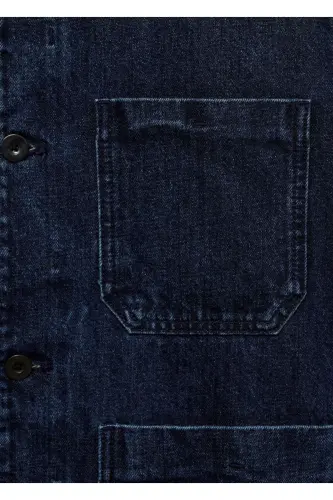 Jiblarli denim kurtka - 8