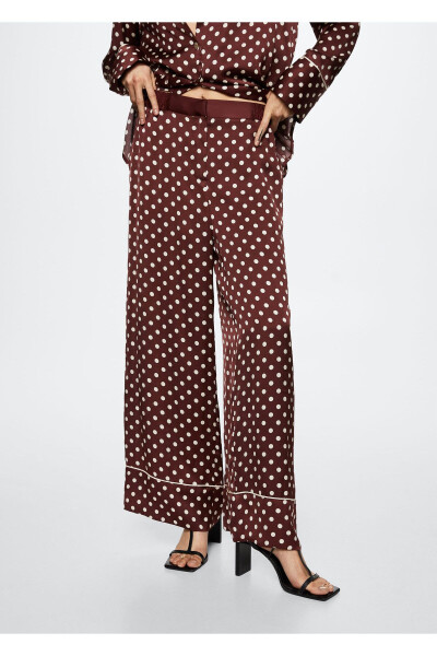Jigarrang ayollar shim 37082880 - MANGO WOMAN (1)