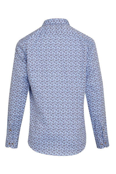 Jigarrang Comfort Fit bosmali 100% paxtali tugmali - HATEMOĞLU (1)