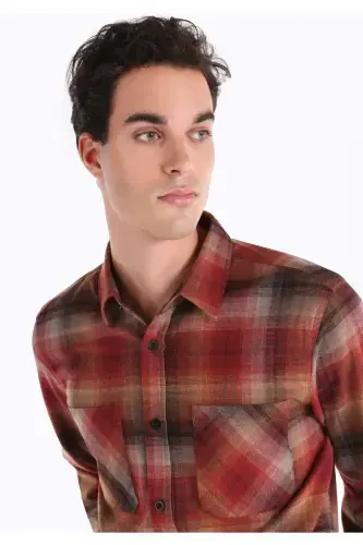 Jigarrang erkak ko'ylak U.kol - 4