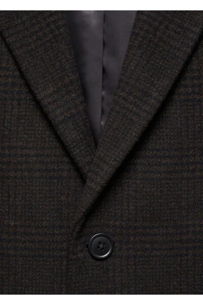 Jigarrang erkak paltosi - 7