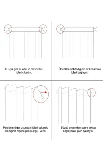 Jigarrang Petek Kadife Dokulu Fon Parda Tekis Tikuvli Ekstrafor Büzgü 1-Sinif Sifat-Qahva - 5