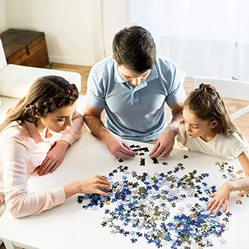 Jigsaw Puzzles 1000 dona kattalar uchun, oilalar uchun (Kosmik sayohatchi, Quyosh tizimi) Parcha-parcha mukammal birlashtirilgan - 2