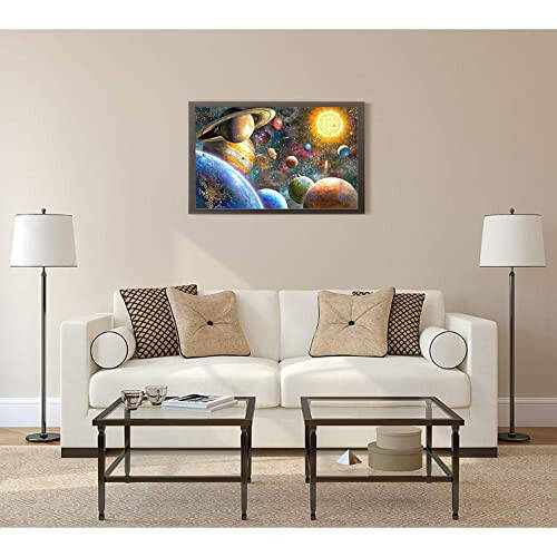 Jigsaw Puzzles 1000 Pieces for Adults, Families (Space Traveler, Solar System) Pieces Fit Together Perfectly - 7