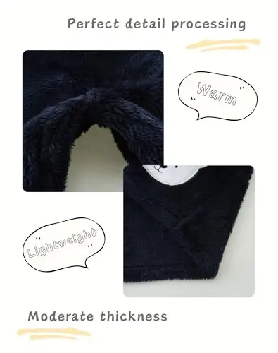 JingleBaBa Unisex Baby Fleece Jacket Winter Sherpa Lined Hoodie For Girls Boys Cute Bear Ear Baby Outerwear 12M-5T - MODAZONE (1)