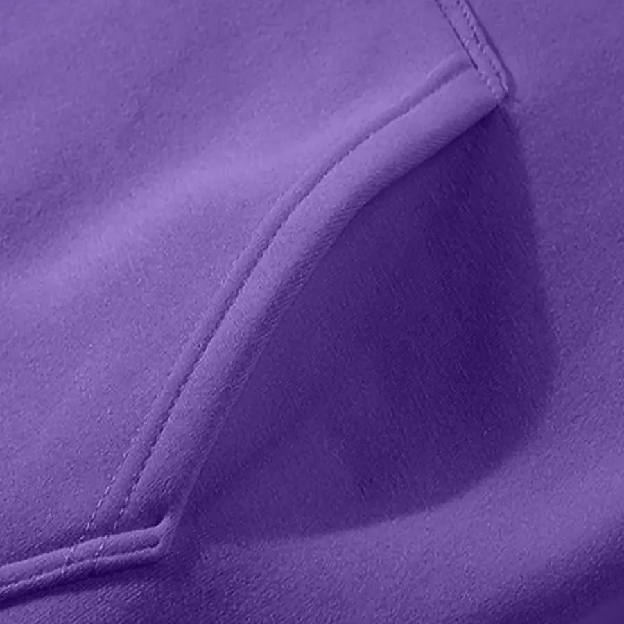 JINMGG Womens Clearance Plus Size Pants 2PCS Outfits Men's and Women's Sports Tracksuits Long Sleeve Pullover Hoodies Sweatshirt and Sweatpants Fall Winter Suit Purple M - 4