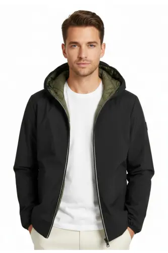 J&J Erkak JJPAYNE Parka Mont Kurtka Qora 12256884-Qora Payne - 5