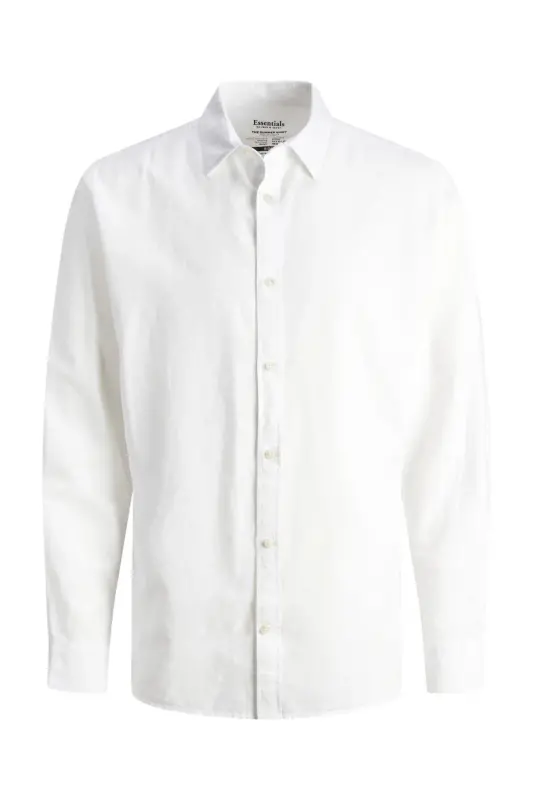 J&J Lifestyle Trendy Fashion Erkek Günlük Gömlek - White / Summer - 9