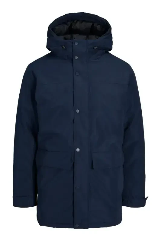 JJCHAMP PARKA Erkak Mont 12236015-Navy Blazer - 5