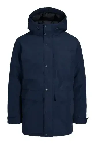 JJCHAMP PARKA Мужская куртка 12236015-Navy Blazer - 5