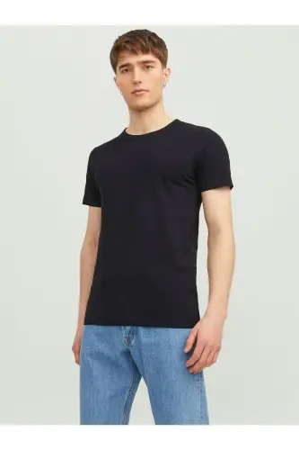 Jjebasıc O-neck Tee S/s Noos - BLACK - 1